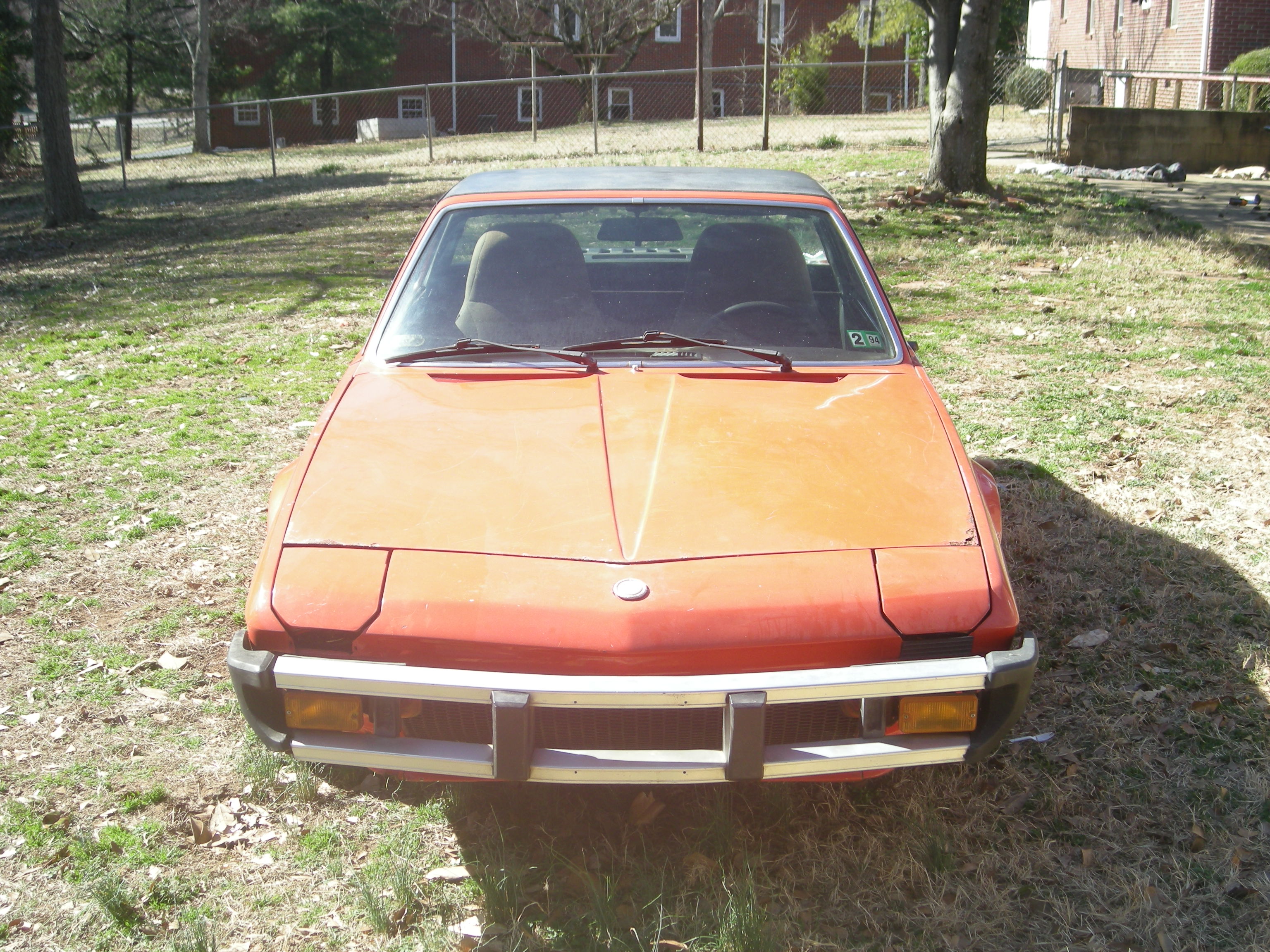 Road Test Take #1 on the red 77 fiat x1/9
